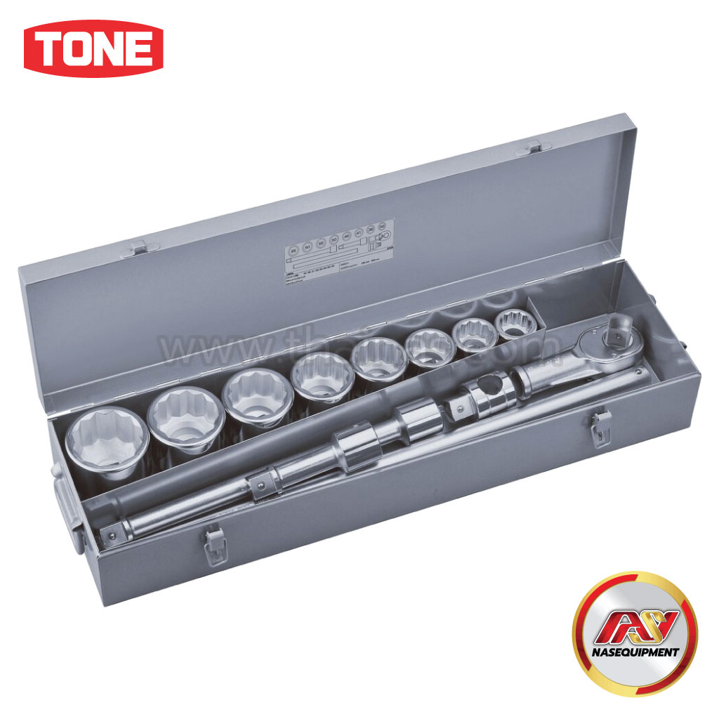 ชุดบ๊อกซ์ TONE dr. 1" (12 pt.) 13ชิ้น 112-216-240M
